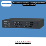Panasonic KX-NS320BX Smart Hybrid IP PABX Intercom System