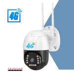 3MP 4G Sim Card Video Surveillance Wireless Camera Auto Tracking Motion Detection Color Night Vision Ai Security Cameras V380Pro