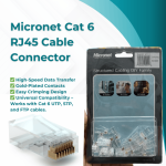 Micronet Cat 6 RJ45 Connector