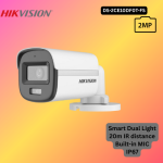 Hikvision DS-2CE10DF0T-FS 2MP ColorVu Audio Fixed Mini Bullet Camera