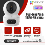 EZVIZ H7c Dual-Lens Pan & Tilt Wi-Fi Home Security Camera