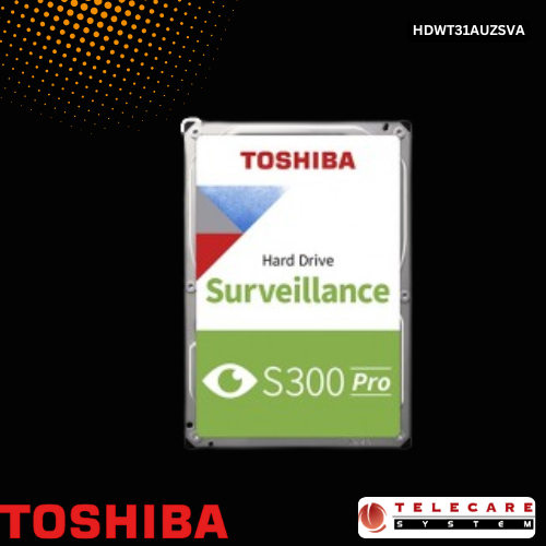 Toshiba S300 Pro 8TB 7200rpm 3.5" Surveillance Hard Drive