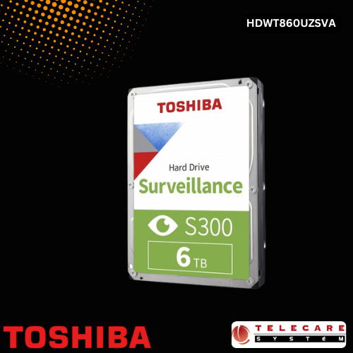 Toshiba S300 Pro 6TB 7200rpm 3.5" Surveillance Hard Drive