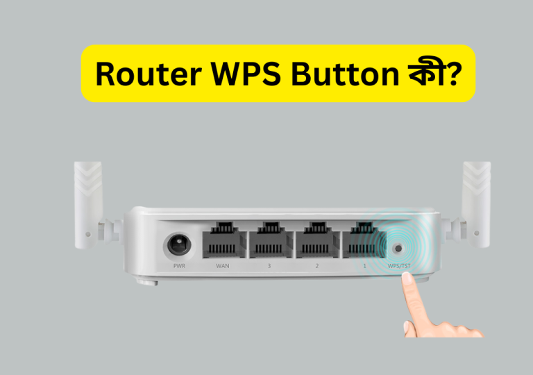 Brsk Wps Router Button Router WPS Button কী? Wi-Fi কানেকশন প্রযুক্তি | Telecare System