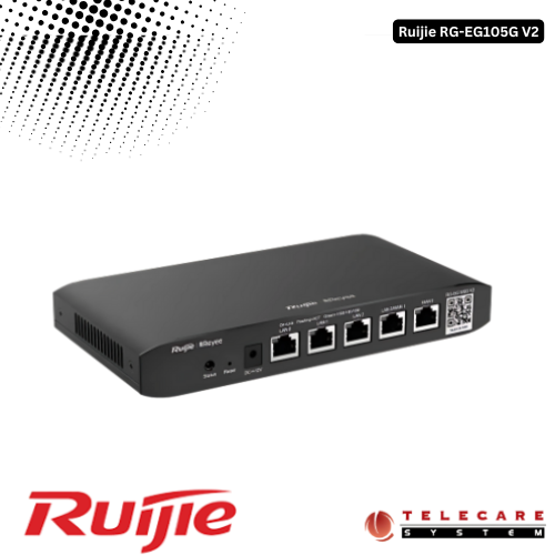 Ruijie RG-EG105G V2 5-Port Gigabit Cloud Managed Router