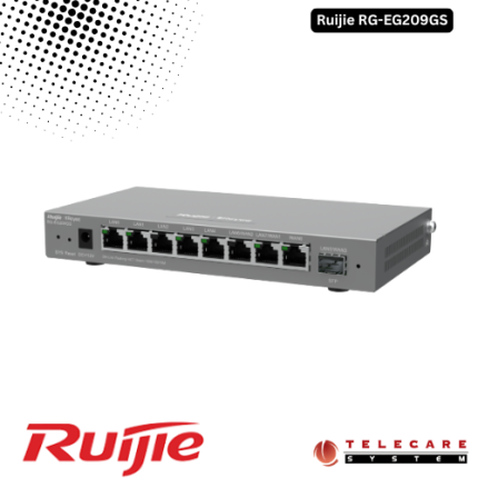 Ruijie RG-EG209GS Reyee 9-Port Gigabit Cloud Managed SFP Router