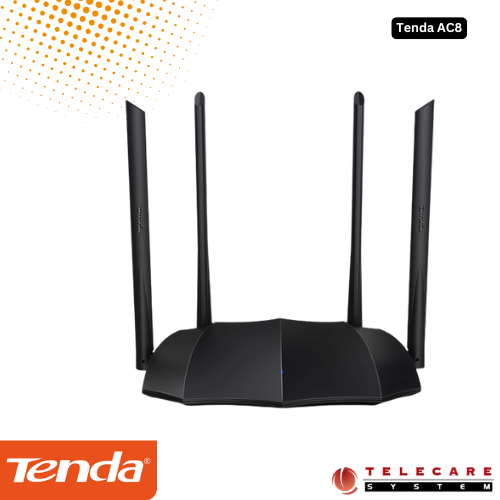 Tenda AC8 AC1200 Dual-Band Gigabit Wi-Fi Router