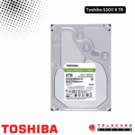TOSHIBA S300 8TB SURVEILLANCE 7200 RPM 3.5” HARD DRIVE