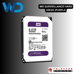 Western Digital 8TB 3.5" PURPLE Surveillance HDD