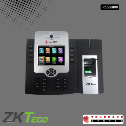 ZKTeco iClock880 Fingerprint Time Attendance and Access Control Terminal
