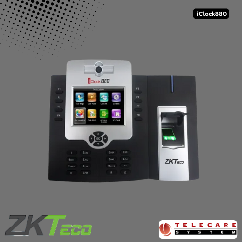 ZKTeco iClock880 Fingerprint Time Attendance and Access Control Terminal