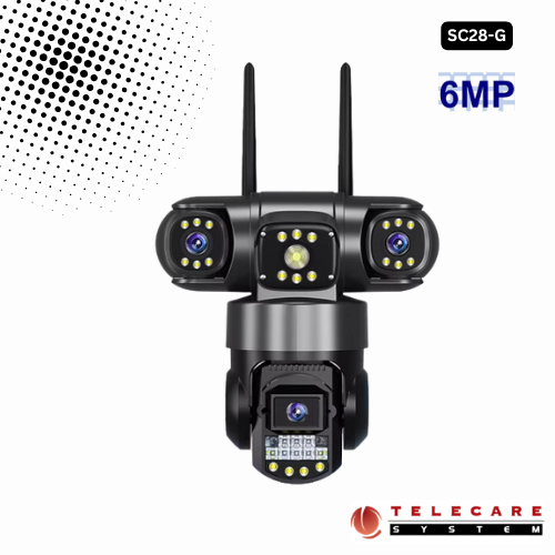 SC28-G 6MP 4G Triple-Lens Waterproof PTZ Camera
