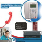 Excelltel 16 Line Intercom Package