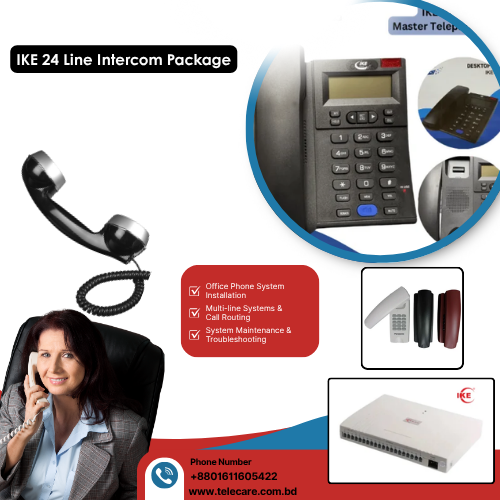 IKE 24 Line Intercom Package