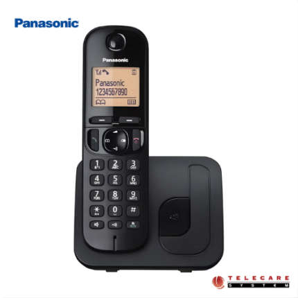 Panasonic KX-TGC210 Cordless Black Phone Set