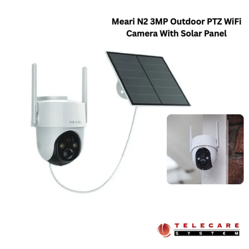 Meari N2 3MP Outdoor PTZ WiFi Camera With Solar Panel Meari N2 3MP Outdoor PTZ WiFi Camera With Solar Panel