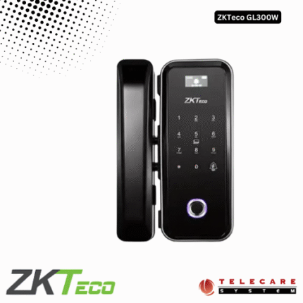 ZKTeco GL300W Fingerprint WiFi Glass Door Smart Lock