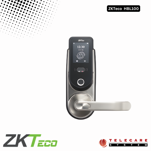 ZKTeco HBL100 ZKTeco HBL100 Hybrid Biometric Smart Door Lock with Wireless Connection