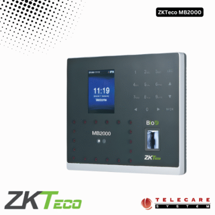 ZKTeco MB2000 Multi-biometric Time Attendance Terminal and Access Control with Adapter