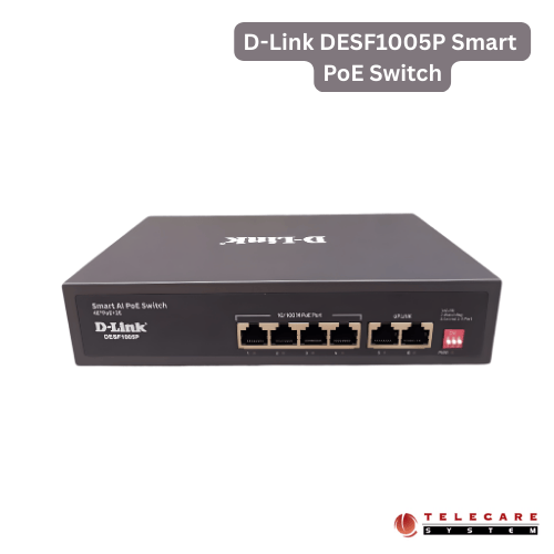 D-Link DESF1005P Smart PoE Switch