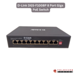 D-Link DGS-F1008P 8 Port Giga PoE Switch in Bangladesh