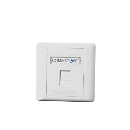 CommScope Single Port Faceplate BD