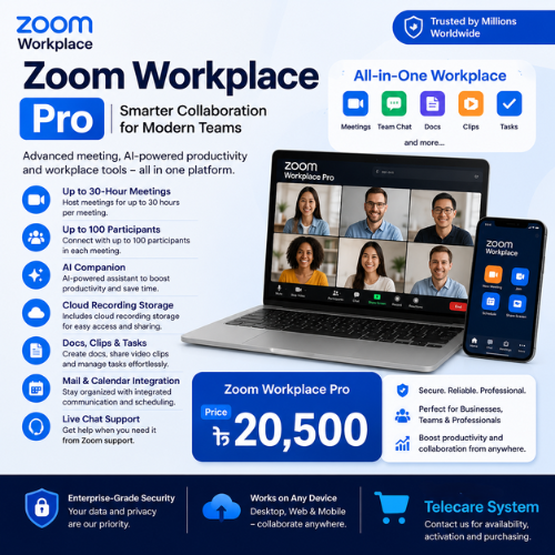 Zoom Workplace Pro Price in Bangladesh