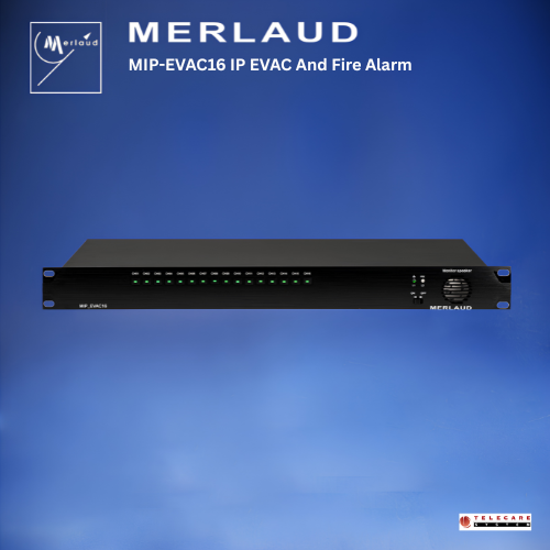 Merlaud MIP-EVAC16 IP EVAC And Fire Alarm